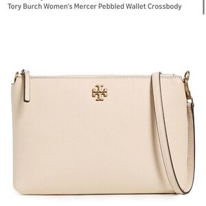 Tory Burch Women's Mercer Pebbled Wallet Crossbody - the perfect travel bag